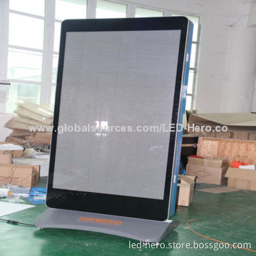 P3 LED Programmable Billboard, Fashionable Design, Easy to Move Anywhere